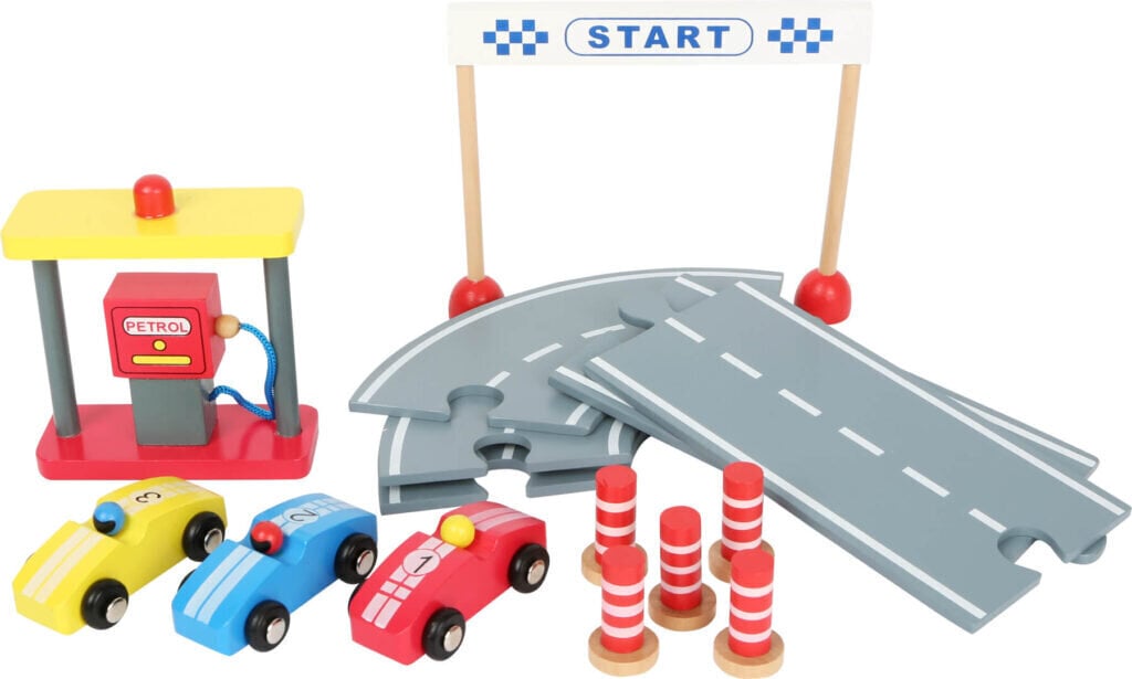 Võidusõiduautode raja komplekt hind ja info | Poiste mänguasjad | kaup24.ee