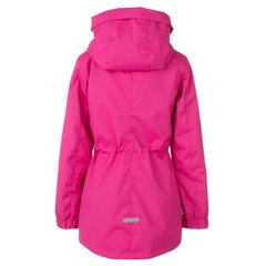 Tüdrukute parka Lenne 45g Poppy 22266*266, fuksia 4741593078378 hind ja info | Tüdrukute joped ja mantlid | kaup24.ee