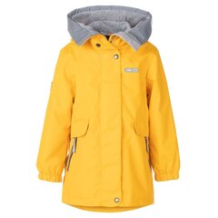 Tüdrukute parka Lenne 45g Wanda 22227*109, kollane 4741593039256 цена и информация | Куртки, пальто для девочек | kaup24.ee