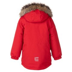 Laste talveparka Lenne 330g Snow 22341*622, punane 4741593137075 hind ja info | Poiste joped | kaup24.ee