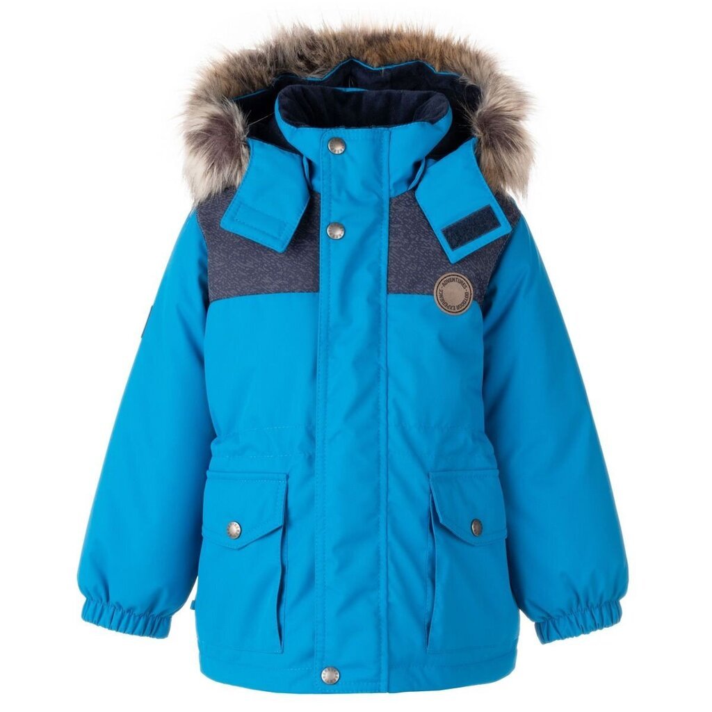 Laste parka Lenne 250g Emmet 22339*631, türkiis 4741593136511 цена и информация | Poiste joped | kaup24.ee