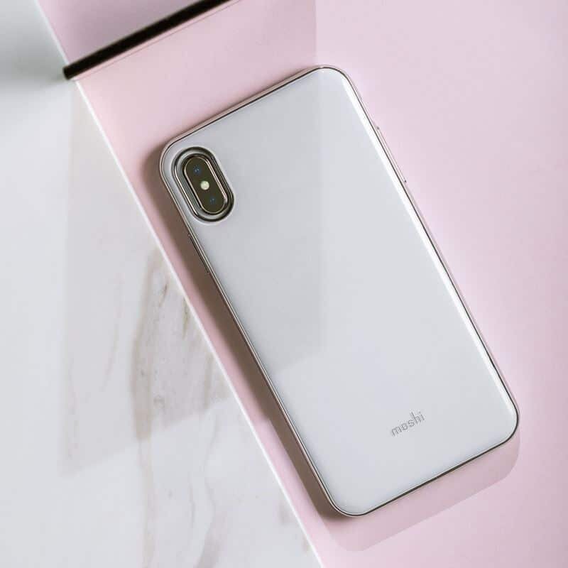 Ümbris Moshi iGlaze iPhone Xs Maxile, valge hind ja info | Telefoni kaaned, ümbrised | kaup24.ee