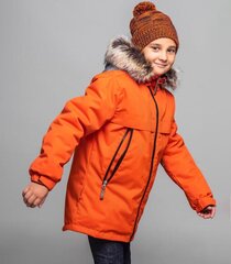 Laste parka Lenne 250g Waylon 22369*455, oranž 4741593146466 цена и информация | Куртки для мальчиков | kaup24.ee