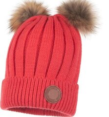 Детская шапка Lenne Reeda 22389 A*187 4741593198793, коралловая цена и информация | Шапки, перчатки, шарфы для девочек | kaup24.ee