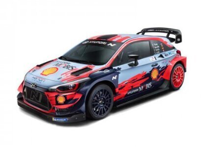 Raadio teel juhitav auto Ninco Hyundai WRC 1/16, punane hind ja info | Poiste mänguasjad | kaup24.ee