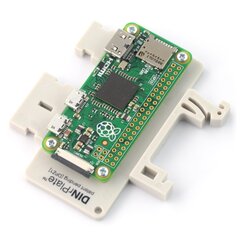 DPZ1 – крепление на DIN-рейку для Raspberry Pi Zero цена и информация | Электроника с открытым кодом | kaup24.ee