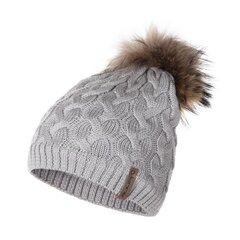 Детская зимняя шапка Lenne Nora 22391 B*370 4741593162114, серая цена и информация | Шапки, перчатки, шарфы для девочек | kaup24.ee