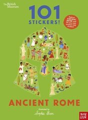 British Museum 101 Stickers! Ancient Rome цена и информация | Книги для малышей | kaup24.ee