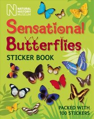 Sensational Butterflies Sticker Book hind ja info | Väikelaste raamatud | kaup24.ee