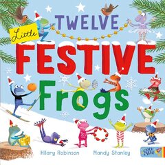 Twelve Little Festive Frogs hind ja info | Väikelaste raamatud | kaup24.ee