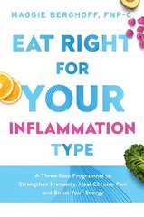 Eat Right For Your Inflammation Type цена и информация | Книги рецептов | kaup24.ee