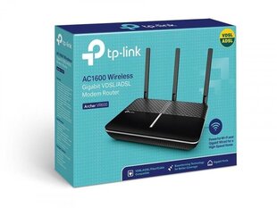 TP-Link Archer VR600 LAN WiFi 5 GHz цена и информация | Маршрутизаторы (роутеры) | kaup24.ee