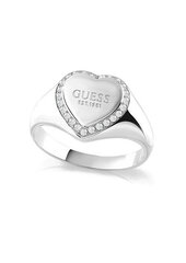 Guess Романтичное стальное кольцо Fine Heart JUBR01430JWRH цена и информация | Кольцо | kaup24.ee