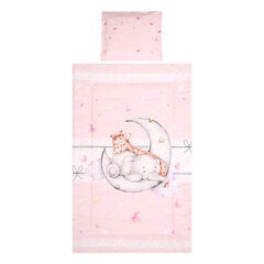 Voodipesukomplekt Cosy Butterflies pink Lorelli hind ja info | Beebide ja laste voodipesu | kaup24.ee