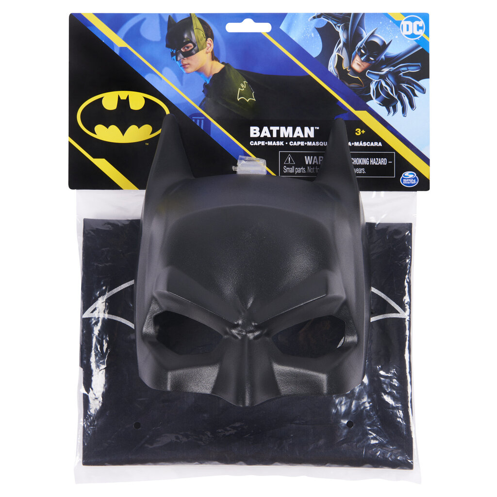 Batmani keep koos maskiga Cape & Mask DC цена и информация | Karnevali kostüümid | kaup24.ee