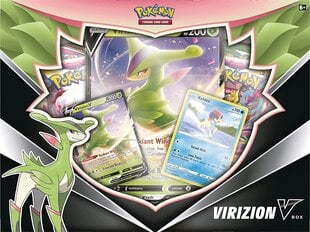 Pokemon TCG Virizion V Box цена и информация | Атрибутика для игроков | kaup24.ee