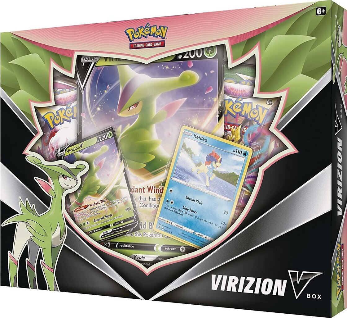 Pokemon TCG Virizion V Box hind ja info | Fännitooted mänguritele | kaup24.ee