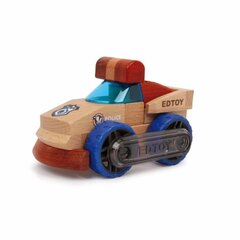 Kokkupandav politsei patrullauto, puidust hind ja info | Poiste mänguasjad | kaup24.ee