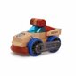 Kokkupandav politsei patrullauto, puidust цена и информация | Poiste mänguasjad | kaup24.ee