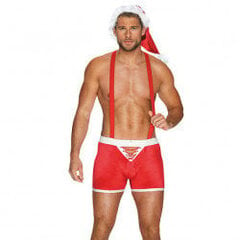 Mr Claus Sexy Christmas Costume For Men L/XL цена и информация | Сексуальное бельё для мужчин | kaup24.ee