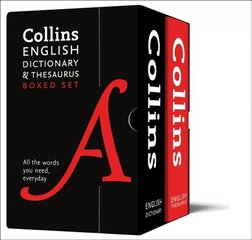 English Dictionary and Thesaurus Boxed Set: All the Words You Need, Every Day 3rd Revised edition hind ja info | Võõrkeele õppematerjalid | kaup24.ee