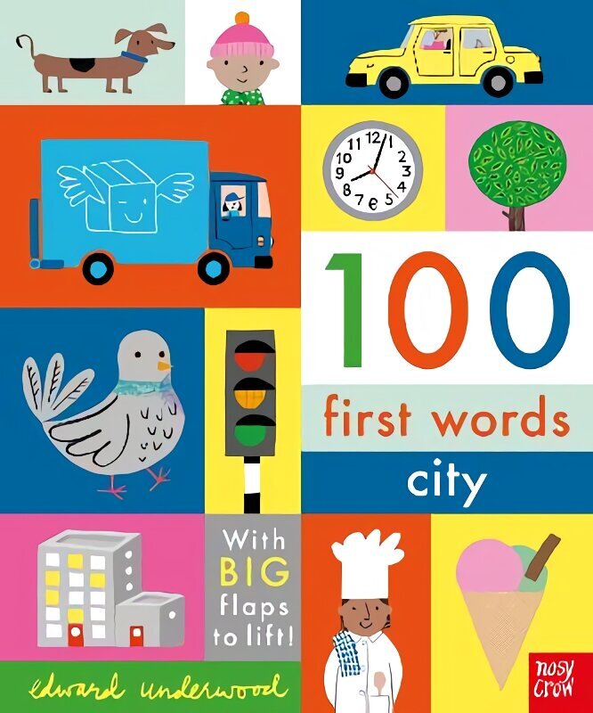 100 First Words: City hind ja info | Väikelaste raamatud | kaup24.ee