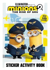 Minions 2: The Rise of Gru Official Sticker Activity Book цена и информация | Книги для малышей | kaup24.ee