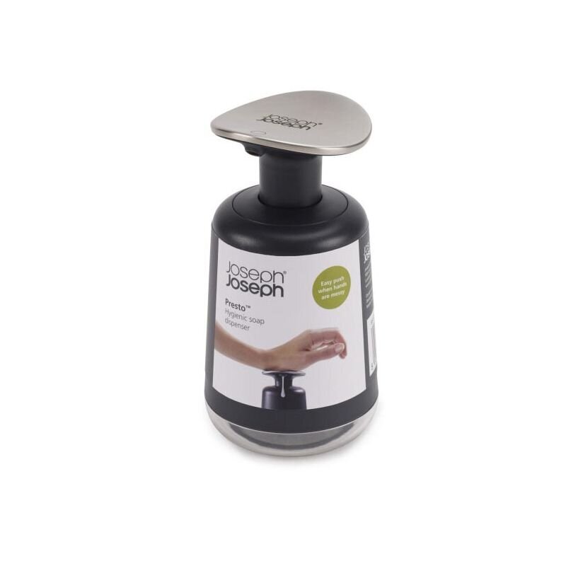 Anthracite soap dispenser JOSEPH JOSEPH цена и информация | Vannitoa sisustuselemendid ja aksessuaarid | kaup24.ee