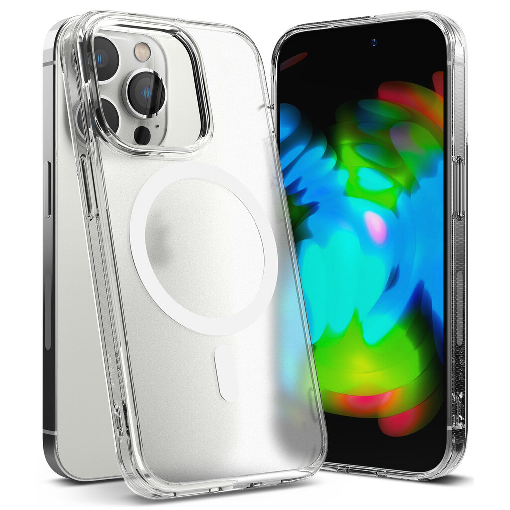 Ringke Fusion Magnetic Magnetic Hard Case with Gel Frame for iPhone 14 Pro Max Translucent (FMGM645E52) (MagSafe Compatible) цена и информация | Telefoni kaaned, ümbrised | kaup24.ee