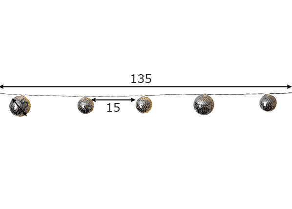 Valguskett 10 LED hind ja info | Jõulutuled | kaup24.ee