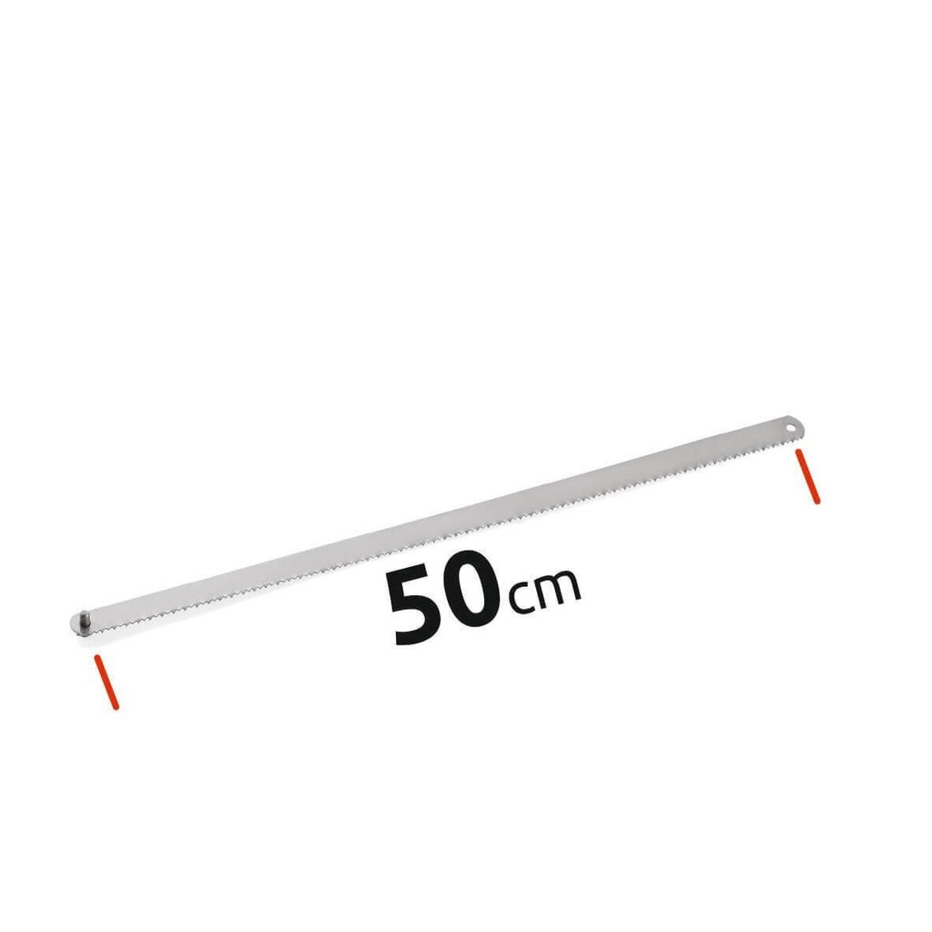 Kodumajapidamises kasutatav kondisaag, süsinikterasest, 50 cm цена и информация | Noad ja tarvikud | kaup24.ee