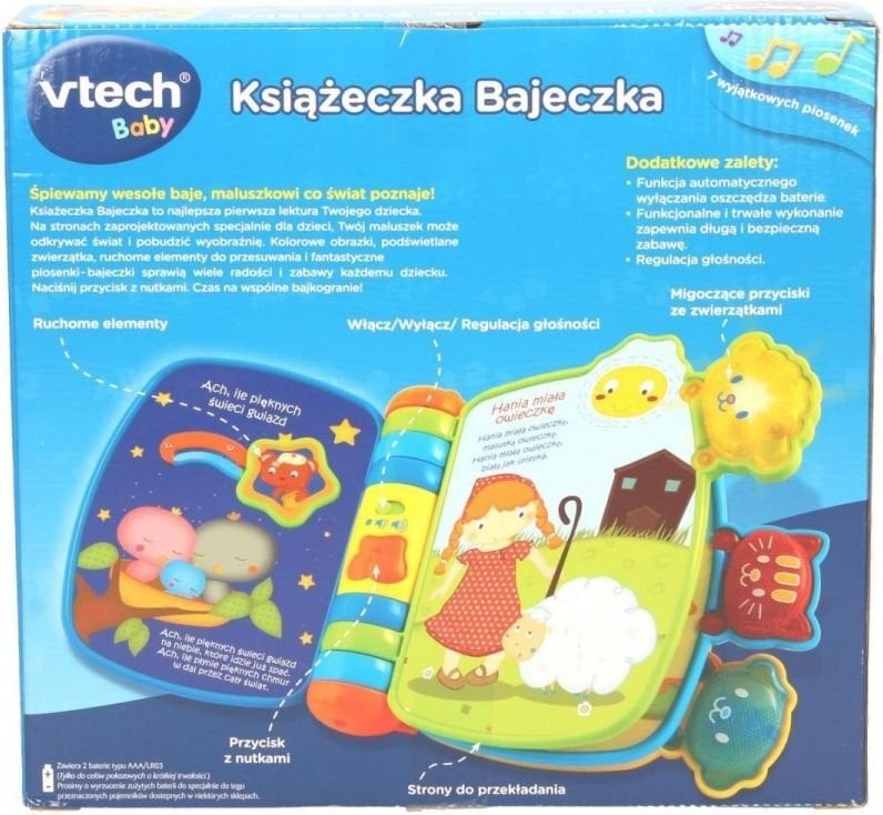 Vtech Muinasjuturaamat цена и информация | Arendavad mänguasjad | kaup24.ee