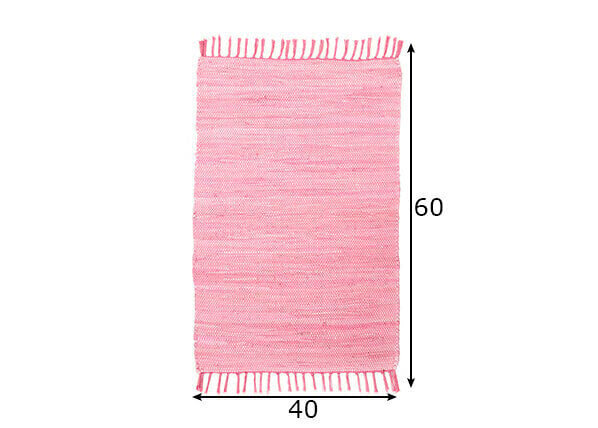 Vaip Happy Cotton, Vaip Happy Cotton UNI, roosa, 60 x 120 cm цена и информация | Vaibad | kaup24.ee