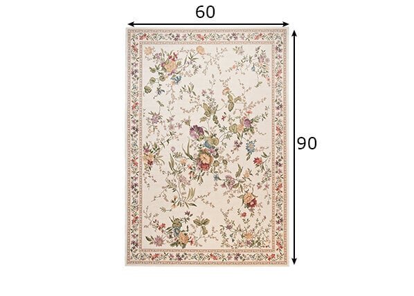 Vaip Flomi Sagrini, kreemjas - erinevad suurused, Vaip Flomi Sagrini, kreemjas, 160 x 230 cm hind ja info | Vaibad | kaup24.ee