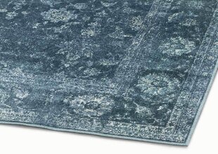 Narma viskoosvaip Maya, hall-sinine - erinevad suurused, 65 x 135 cm hind ja info | Vaibad | kaup24.ee