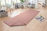 Northrugs kahepoolne vaip In- & Outdoor Palma, punane