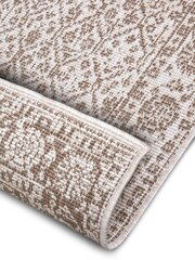 Northrugs kahepoolne vaip In-& Outdoor Curacao, beež, 80x350 cm hind ja info | Vaibad | kaup24.ee