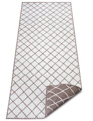 Northrugs kahepoolne vaip In-& Outdoor Malaga, beež, 80x350 cm цена и информация | Ковры | kaup24.ee