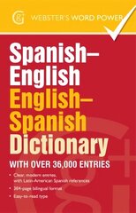 Spanish-English, English-Spanish Dictionary: With over 36,000 entries hind ja info | Võõrkeele õppematerjalid | kaup24.ee