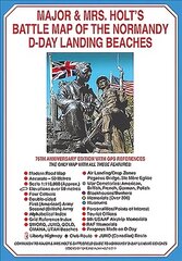 Major & Mrs Holt's Battle Map of The Normandy D-Day Landing Beaches (Map) hind ja info | Ajalooraamatud | kaup24.ee