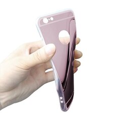 Kaitseümbris Mocco Mirror Silicone sobib Samsung G920 Galaxy S6, roosa цена и информация | Чехлы для телефонов | kaup24.ee