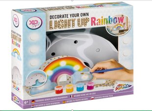 Loominguline joonistuskomplekt Grafix PYO Light Up Rainbow, 6-osaline hind ja info | Kunstitarbed, voolimise tarvikud | kaup24.ee