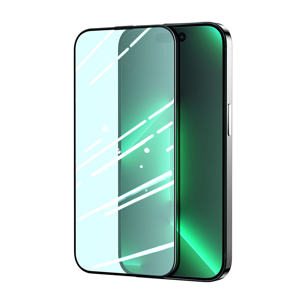 Joyroom Knight Green iPhone 14 JR-G01 цена и информация | Ekraani kaitsekiled | kaup24.ee