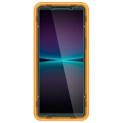 Spigen ALM Glas.tR õhuke Sony Xperia 1 IV hind ja info | Ekraani kaitsekiled | kaup24.ee