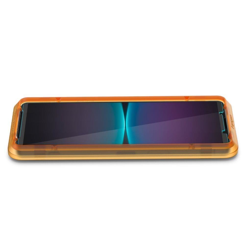 Spigen ALM Glas.tR õhuke Sony Xperia 1 IV hind ja info | Ekraani kaitsekiled | kaup24.ee