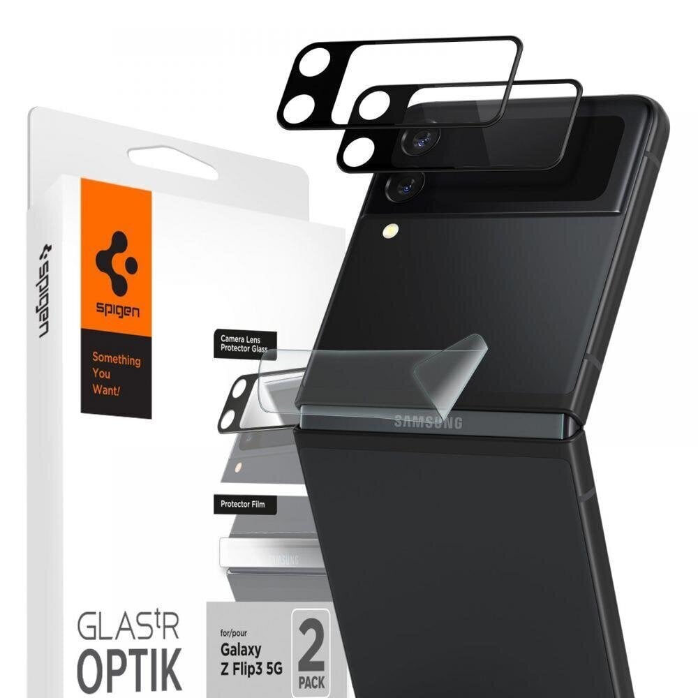 Spigen Optik kaamerakaitse Galaxy Z Flip 3 hind ja info | Ekraani kaitsekiled | kaup24.ee