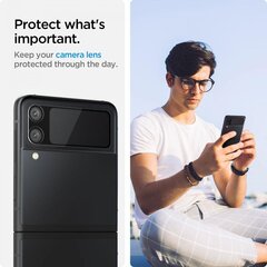 Защита камеры Spigen Optik Galaxy Z Flip 3 цена и информация | Защитные пленки для телефонов | kaup24.ee