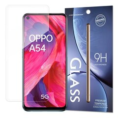 Tempered 9H Oppo A54 5G цена и информация | Ekraani kaitsekiled | kaup24.ee