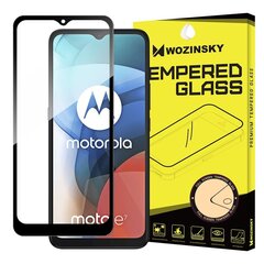 Wozinsky Motorola Moto E7 black hind ja info | Ekraani kaitsekiled | kaup24.ee