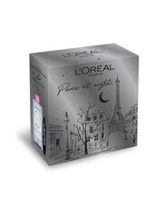 Kinkekomplekt L'Oreal Paris at Night: Oversized Eye ripsmetušš, 8.9 ml + mitsellaarvesi, 400 ml цена и информация | Тушь, средства для роста ресниц, тени для век, карандаши для глаз | kaup24.ee